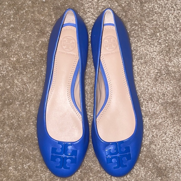 EUC Tory Burch Lowell Ballet Flat Shoes - Picture 2 of 7